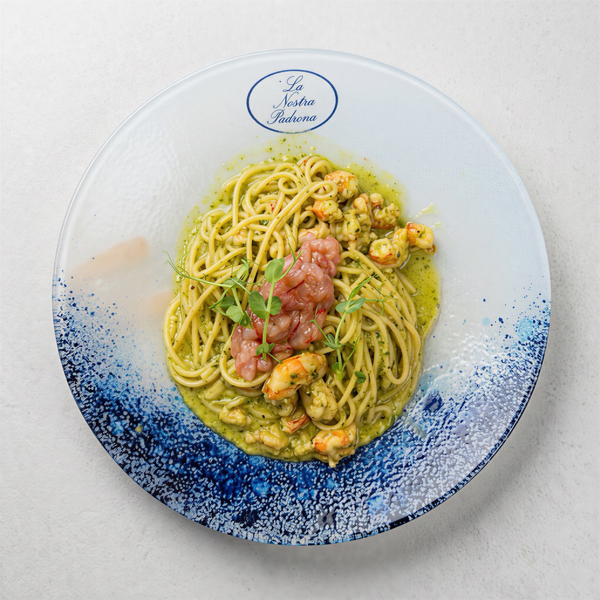 Signature seafood dish