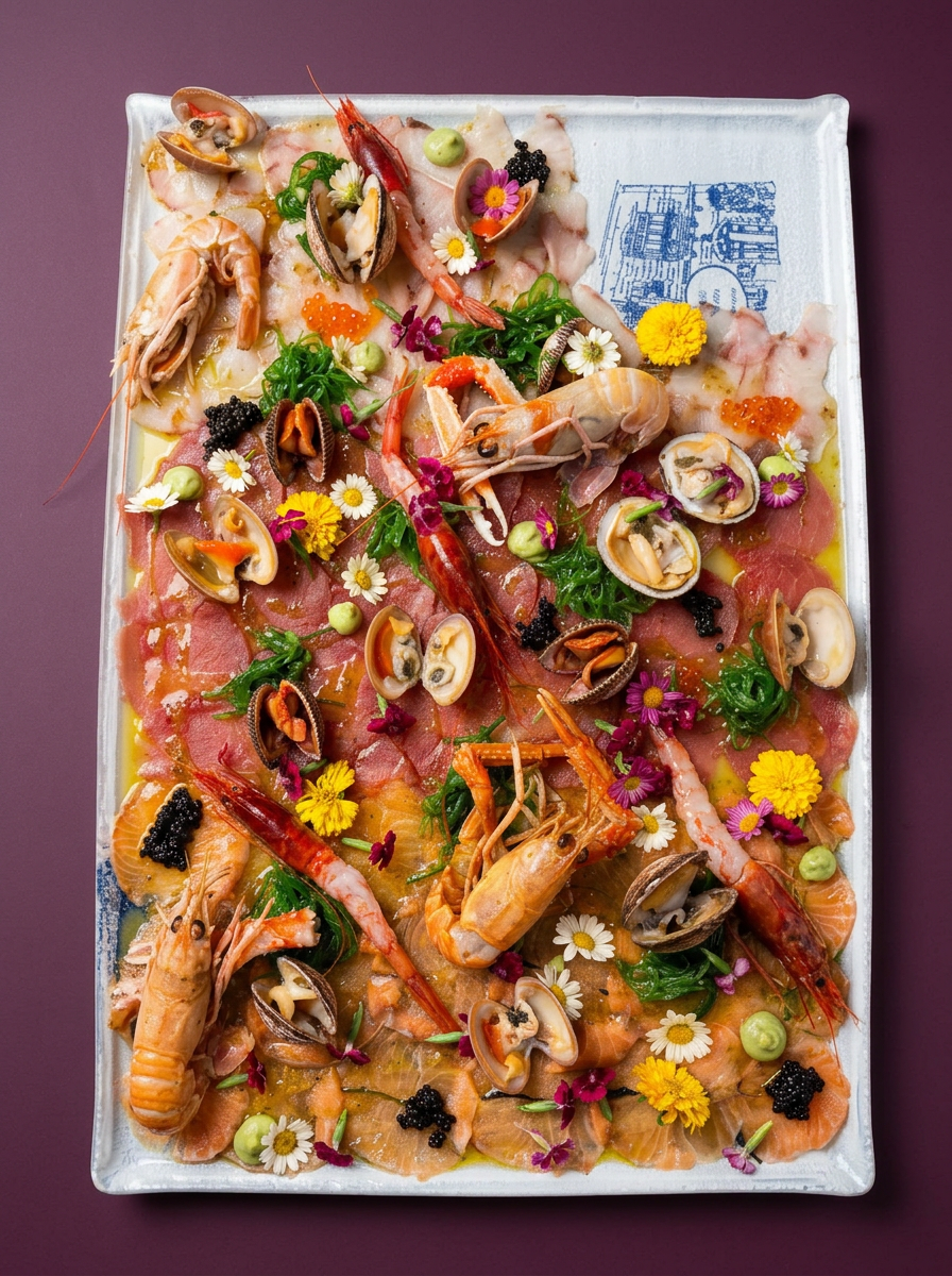 Seafood platter
